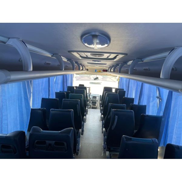 Kinglong Bus Coach Used XMQ6802 Second Hand Electric 48seater Yuchai Power Luxury