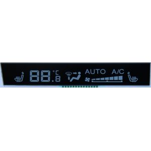 Quality Customized PIN Connector Vehicle HTN Lcd Seven Segment Display for sale