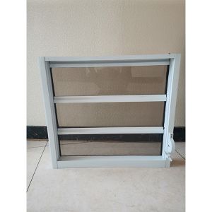 Customizable White Glass Louver Window With Acceptable OEM Shutter