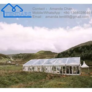 Comfortable Nice Aluminum Frame Wedding A Shape Tent/A Frame Transparent Marquee
