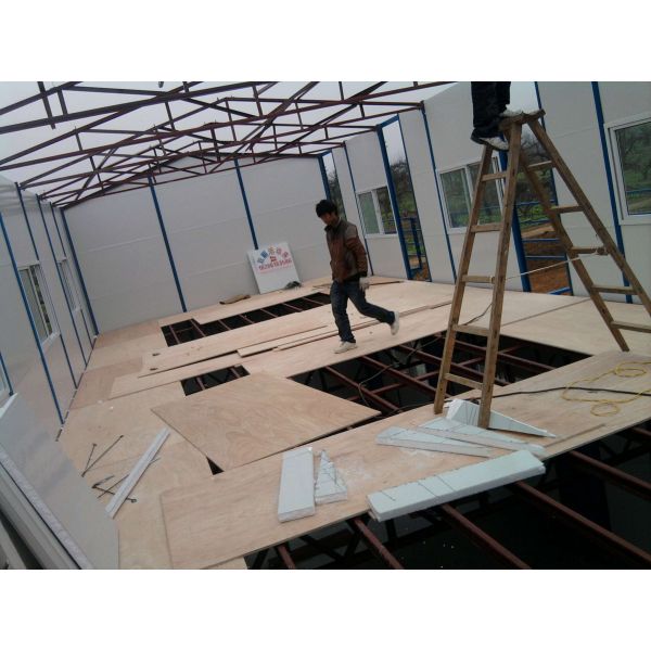 prefabricated workers house