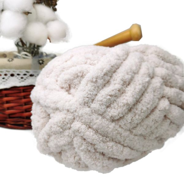 1/0.14NM Polyester blended yarn Ultra-Soft chenille yarn - Gentle on Skin for Baby Accessories and Clothing hand knittin
