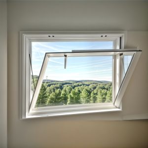 8mm Glass Bottom Hung Casement Window Aluminum Alloy Customizable