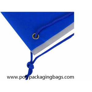 10kgs Strength Two Layer CPE LDPE Plastic Drawstring Backpack
