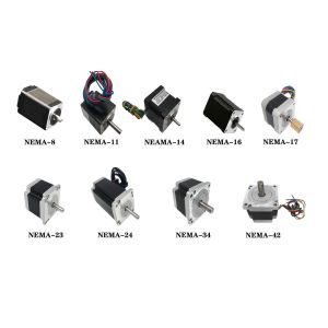0.5A Mini Type Low Backlash DC Stepper Motor NEMA 8 For Automation