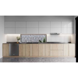 Luxury Design Home Furniture Kitchen Cabinet Lacquer Finish Wooden Cabinet