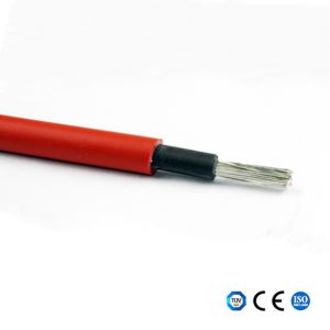 China 4mm2 Tinner Copper Dc Solar Cable Photovoltaic Flexible Electrical on sale