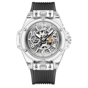 Transparent Silicone Lovers Quartz Crystal Watch Waterproof Fashion