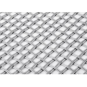 Ss304 Steel Architectural Woven Wire Mesh For Hotel Partitions