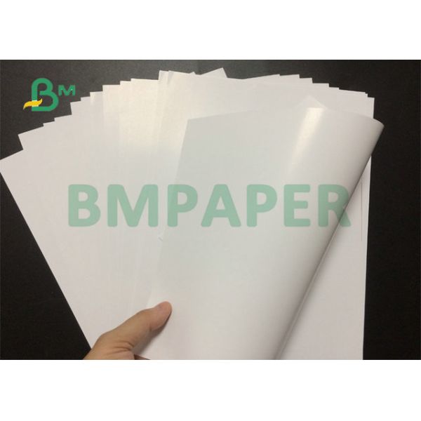 35inch High-Shine Finish 115gr 130gr 150gr Gloss Pure White Paper For Brochure 
