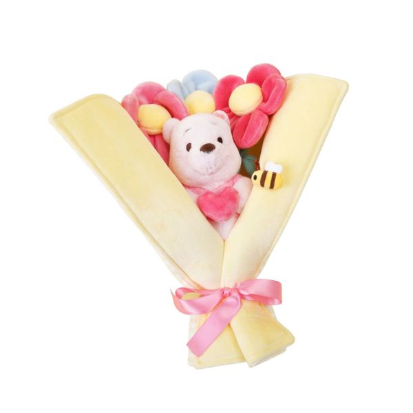 Strawberry Bear Bouquet - Premium Plush Gift Set for Girlfriend, Qixi Festival (Chinese Valentine's Day) Decorative Present