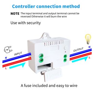 50m Self Powered Wireless Switch WPA2-PSK Encryption