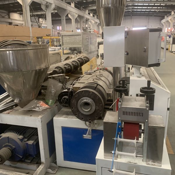 110kg/H Hot Cutting Plastic Pvc Pelletizer Filled With CaCO3