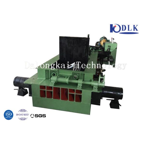 Buy 37KW 200t Cylindrical Shape Block Scrap Baling Machine at wholesale prices