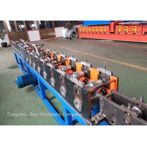 Quality T Grid Stud And Track Roll Forming Machine PLC Control Flying Saw Cutting Type for sale