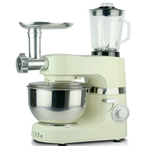 1200WRotary switch Bowl-lift design stainless steel Skid-resistant feet Stand Mixer TM-618