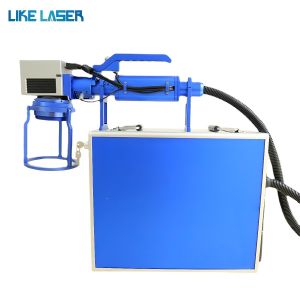 Handheld Tyre Laser Engraving with Invisible Laser Visibility and Marking