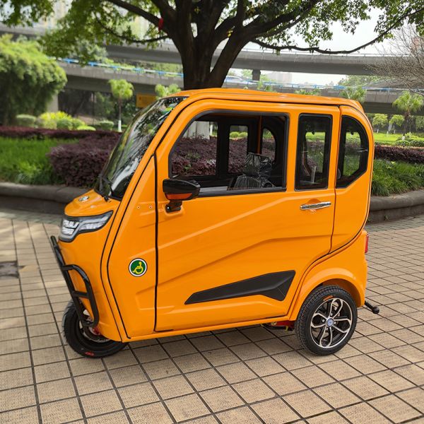 Buy 125CC Enclose Gasoline Tricycle Passenger Petrol trike with Auto-clutch at wholesale prices