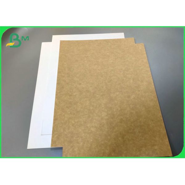 Food Grade 250gsm 300gsm White Top Kraft Back Paper Printable Food Packaging