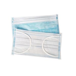 Earloop 3 Ply Surgical Face Mask CE Approved 50pcs Per Box Packaging