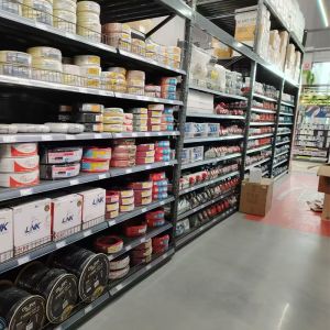 Quality Heavy Duty Customizable Supermarket Metal Shelves Adjustable Shelves And Height for sale