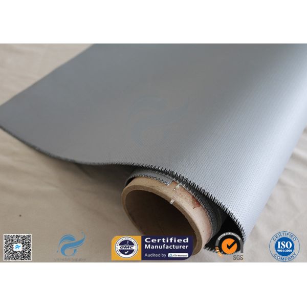 18OZ 510g Silicone Coated Fiberglass Fabric 1*50m High Intensity Thermal Insulation