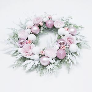35-42cm Artificial Plant Wall Panels Eucalyptus Wreath