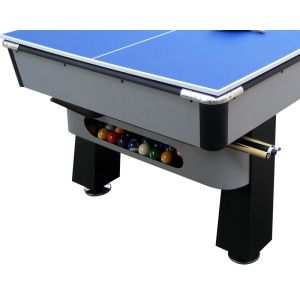 Interactive Pool Game Table Conversion Ping Pong Top 2 In 1 Billiard Table With