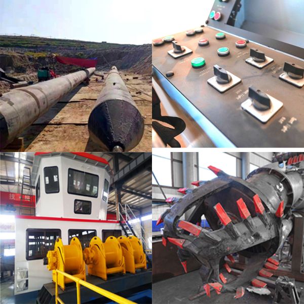 Diesel Engine Cutter Suction Dredger with Hydraulic System