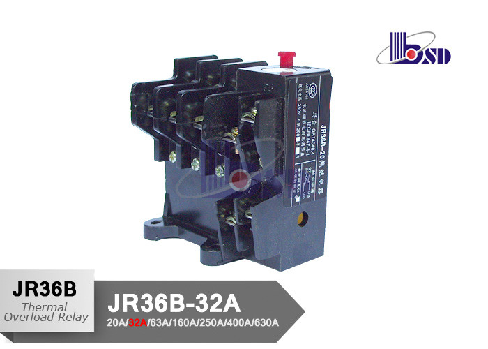 Quality Professional Motor Rated Switch With Thermal Overload JR36B-32 Black for sale