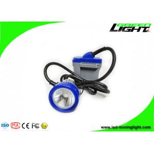 ABS 6.6Ah LED Miners Cap Lamp 216lum 10000lux Waterproof Miners Headlamp