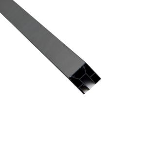 Anodizing 6063 Aluminum Handrail Profiles Mount Glass Railing