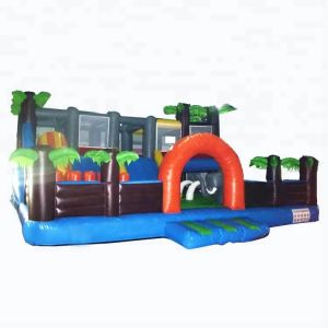 Quality PVC Inflatable Combo Games Bouncy Jumping Castles Amusement Park for sale