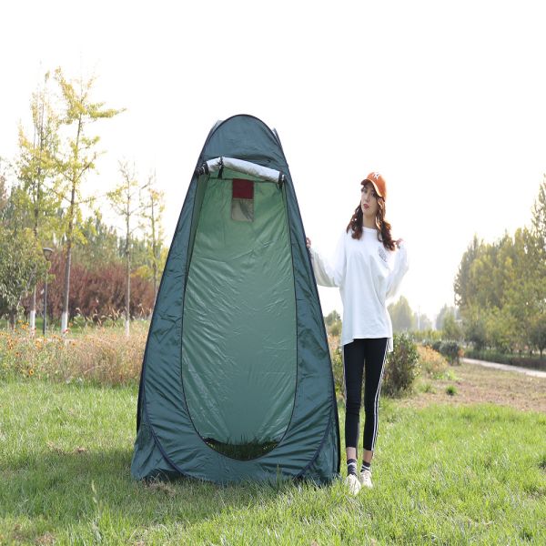 Buy 1.2x1.2x1.9m Single Pop Up Shower Tent , Waterproof Camping Shower Toilet Tent at wholesale prices