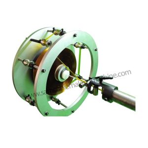Vertical Single Layer Power Wire Taping Machine Cable Making