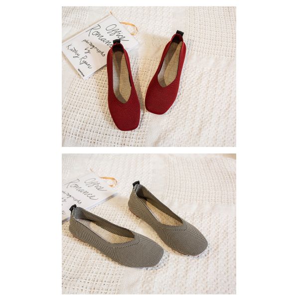 Wholesale Breathable Fashion Low Heel Loafers Women Elegant Flat Dress Shoes For Ladies