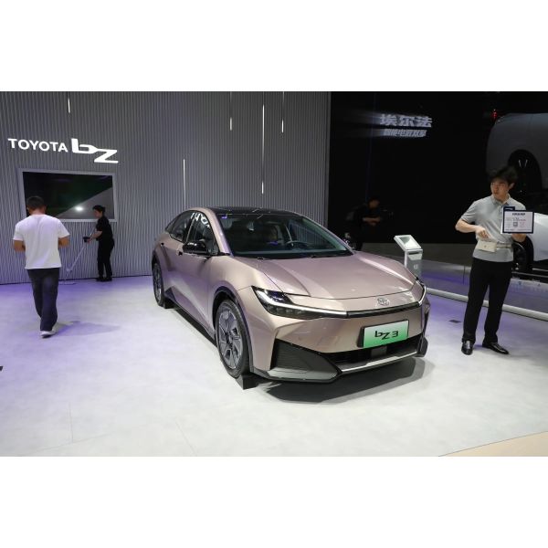 Buy 160km/h Maximum speed Toyota BZ3 Electric Sedan Mid Size Toyota EV Cars at wholesale prices