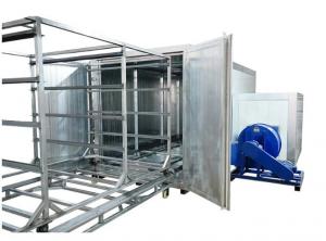 Quality LPG/Gas Electrostatic Powder Coating Oven With Rail System for sale