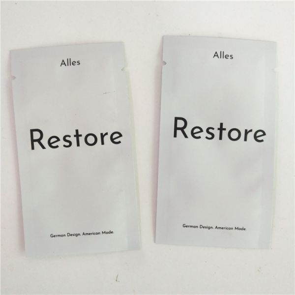 Buy Three Side Seal MOPP Mylar Foil Cosmetic Packaging Bag at wholesale prices