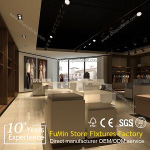 Heavy garment display shelf / chrome coat stand