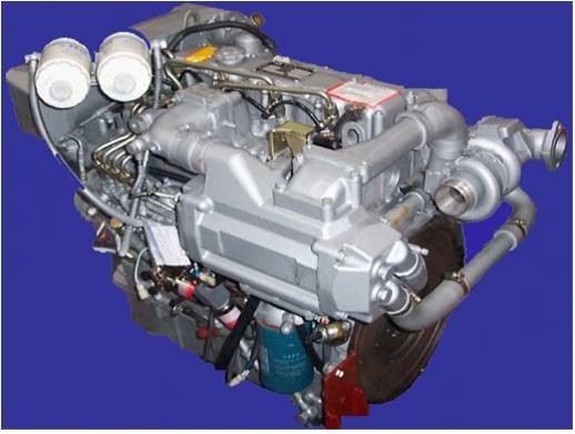 Buy Small Turbocharged Marine Diesel Engines With Counter Clockwise Direction at wholesale prices