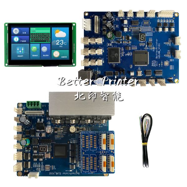 Inkjet I3200 Single Head Printer Board Label Clothing Direct Spray Crystal Label Printing UV DTF Printer