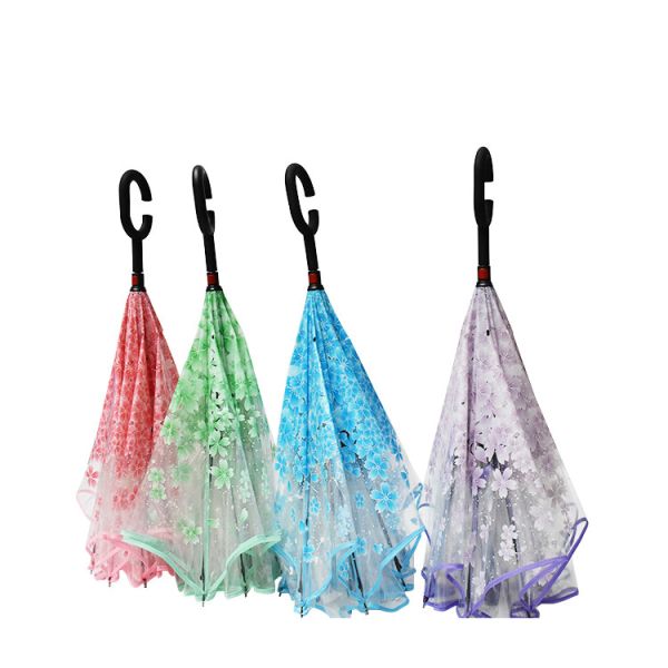Buy Wind Revisalbe  See Through Umbrella Clear umbrella at wholesale prices