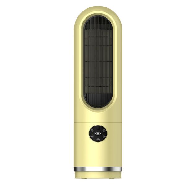 52*15 CM Tower Fan Space Heater Portable Electric PTC Heater for Household Heating