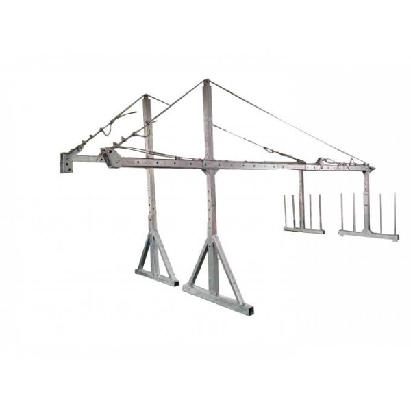 Painted Steel Suspended Rope Platform ZLP800 8.5m/min 1