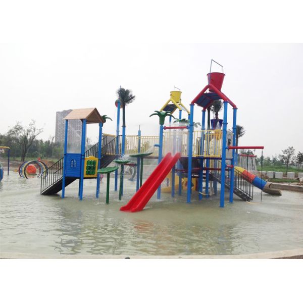 Swimming Pool Water Park Construction , kids outdoor Aquatic Playground
