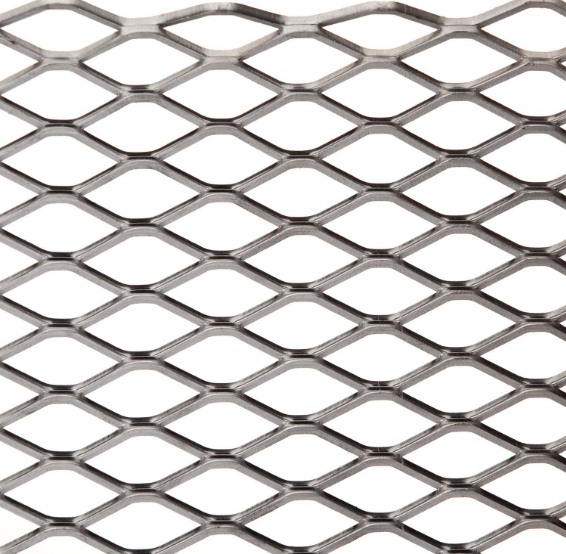 Galvanized Carbon Steel Expanded Metal Mesh and Sheet with 0.1-10mm Thickness