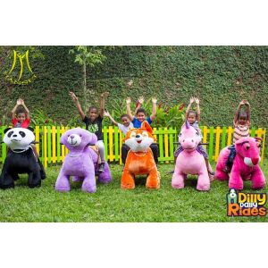 Hansel entertainment coin operated drivable kids electric ride animal stuffed