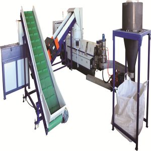 Buy cheap PP / PE Plastic Pelletizing Recycling Machine 200kg/Hr Recycling Extruder from wholesalers