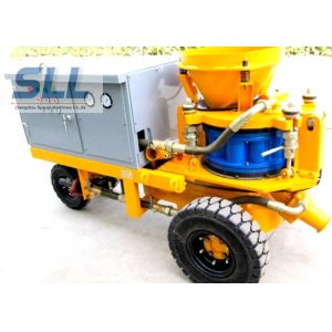 Less Dust Wet Durable Concrete Spraying Machine High Concrete Strength
